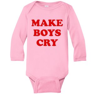 Make Cry Baby Long Sleeve Bodysuit