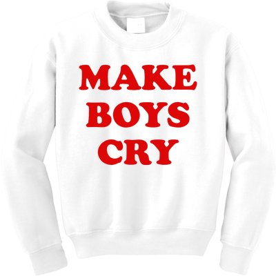 Make Cry Kids Sweatshirt