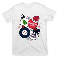 Merry Christmas Minnesota Baseball Est 1901 T-Shirt