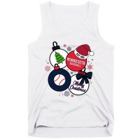 Merry Christmas Minnesota Baseball Est 1901 Tank Top