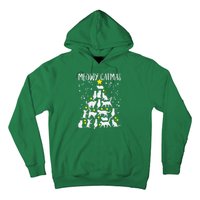 Merry Catmas Meow Christmas Tree Catmas Cat Christmas Xmas Hoodie