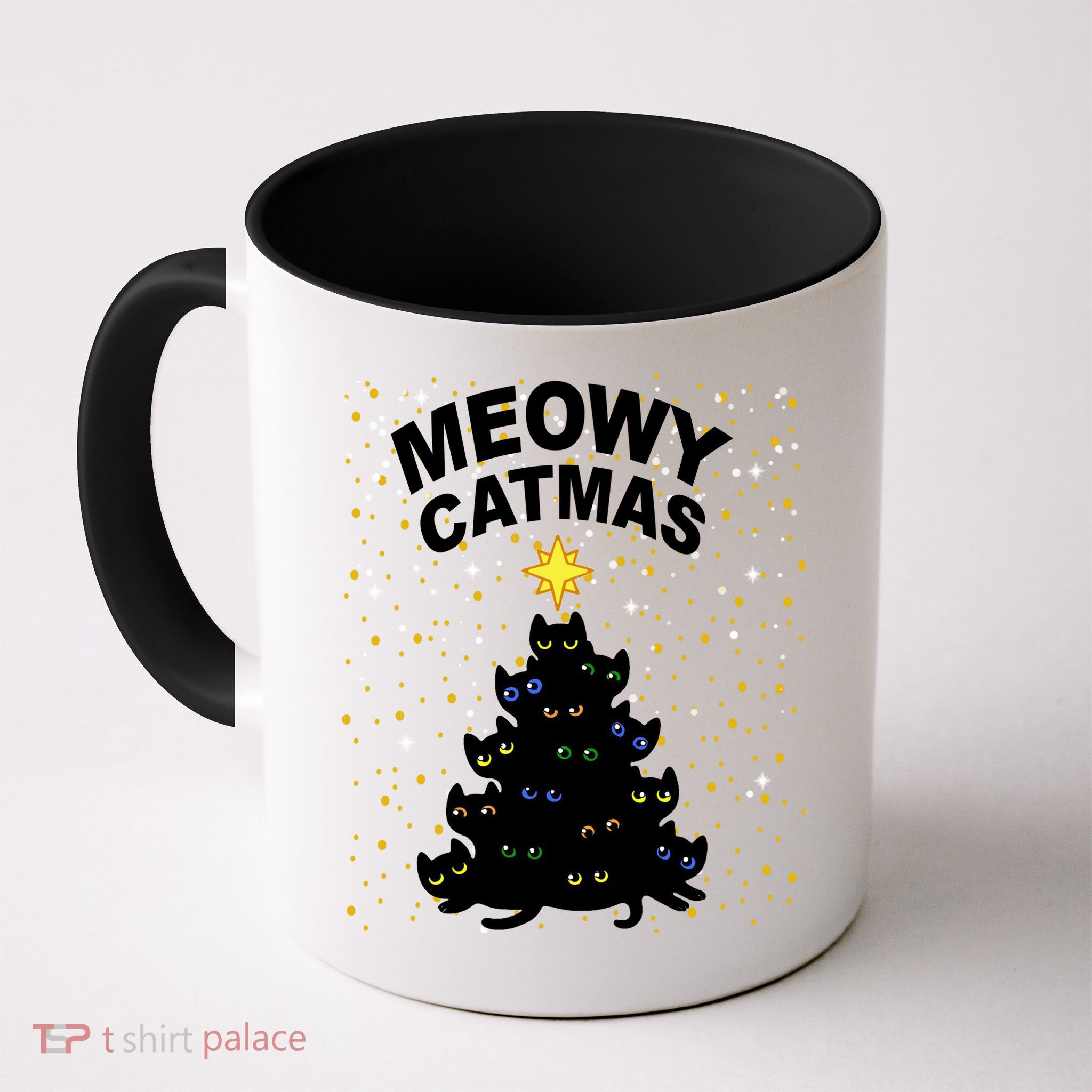 Meowy Christmas Mug