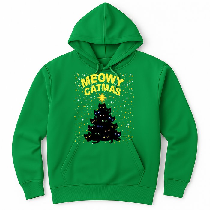 Meowy Christmas Hoodie
