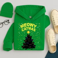 Meowy Christmas Hoodie