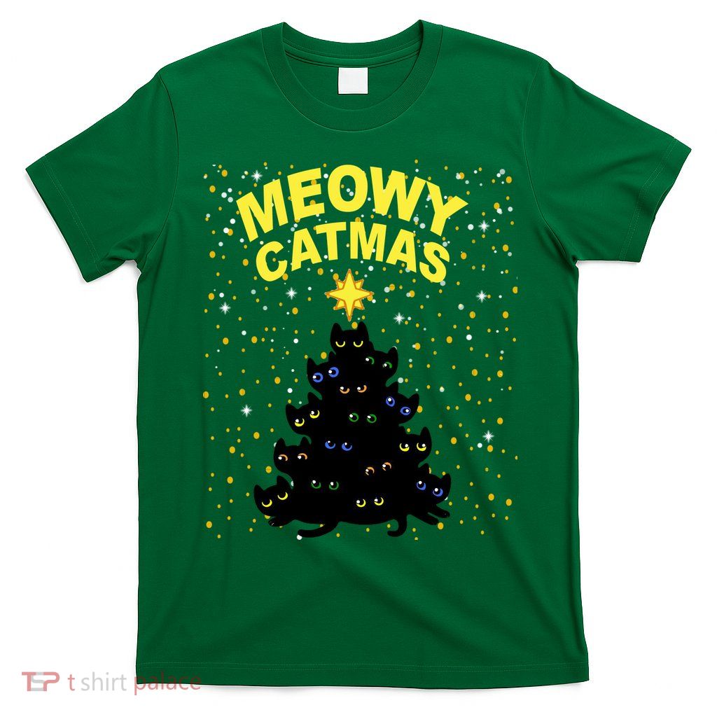 Meowy Christmas T-Shirt