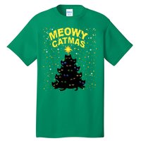 Meowy Christmas Tall T-Shirt