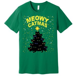 Meowy Christmas Premium T-Shirt