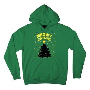 Meowy Christmas Tall Hoodie