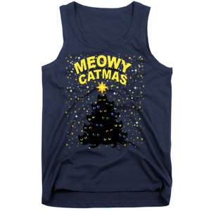 Meowy Christmas Tank Top