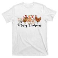 Merry Chickmas Merry Christmas Chicken Christmas Lights Long Sleeve T-Shirt