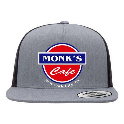 MonkS Cafe Flat Bill Trucker Hat