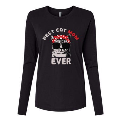 Meow Cat Meow Kitty Funny Cats Mom And Cat Dad Womens Cotton Relaxed Long Sleeve T-Shirt