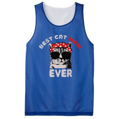 Meow Cat Meow Kitty Funny Cats Mom And Cat Dad Mesh Reversible Basketball Jersey Tank