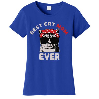 Meow Cat Meow Kitty Funny Cats Mom And Cat Dad Women's T-Shirt