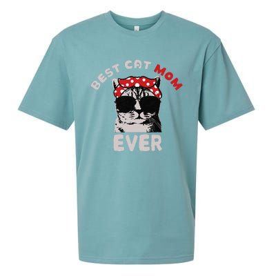 Meow Cat Meow Kitty Funny Cats Mom And Cat Dad Sueded Cloud Jersey T-Shirt