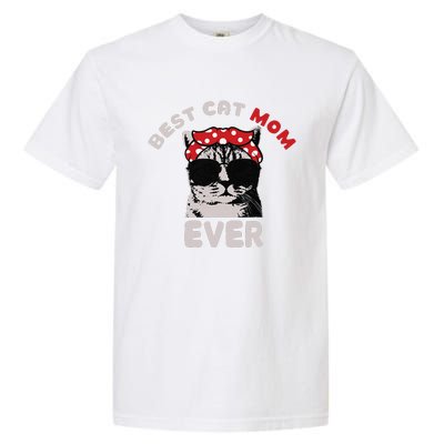 Meow Cat Meow Kitty Funny Cats Mom And Cat Dad Garment-Dyed Heavyweight T-Shirt