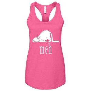 Meh Cat Women's Racerback Tank