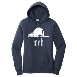 Meh Cat Women's Pullover Hoodie