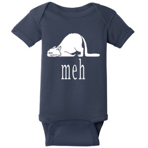 Meh Cat Baby Bodysuit