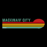 Mackinaw City Michigan Youth Performance Sprint T-Shirt