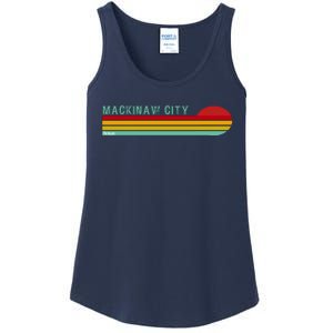 Mackinaw City Michigan Ladies Essential Tank