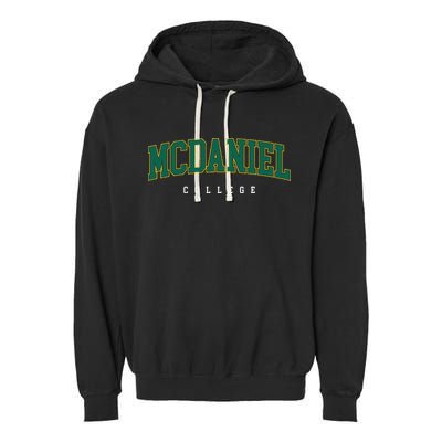 Mcdaniel College Garment-Dyed Fleece Hoodie