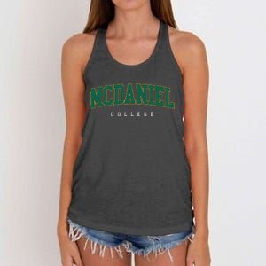 Mcdaniel College Women's Knotted Racerback Tank