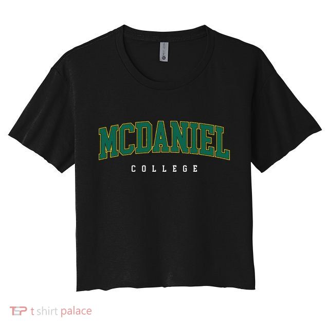 Mcdaniel College Crop Top