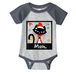 Meh Cat Mid Century Modern Christmas Look Retro 50s 60s Cats Tank Top Infant Baby Jersey Bodysuit