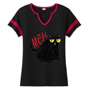 Meh Cat Ladies Halftime Notch Neck Tee