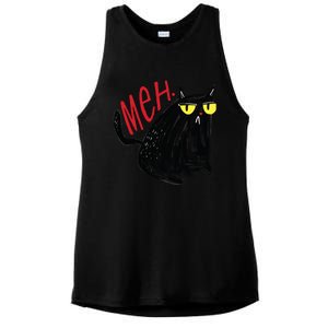 Meh Cat Ladies PosiCharge Tri-Blend Wicking Tank