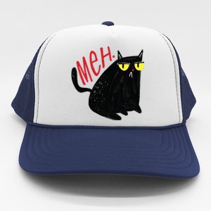 Meh Cat Trucker Hat