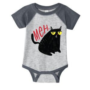 Meh Cat Infant Baby Jersey Bodysuit