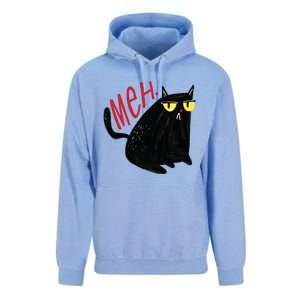 Meh Cat Unisex Surf Hoodie