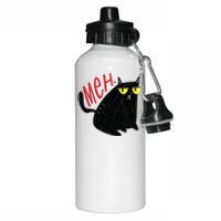 Meh Cat Aluminum Water Bottle