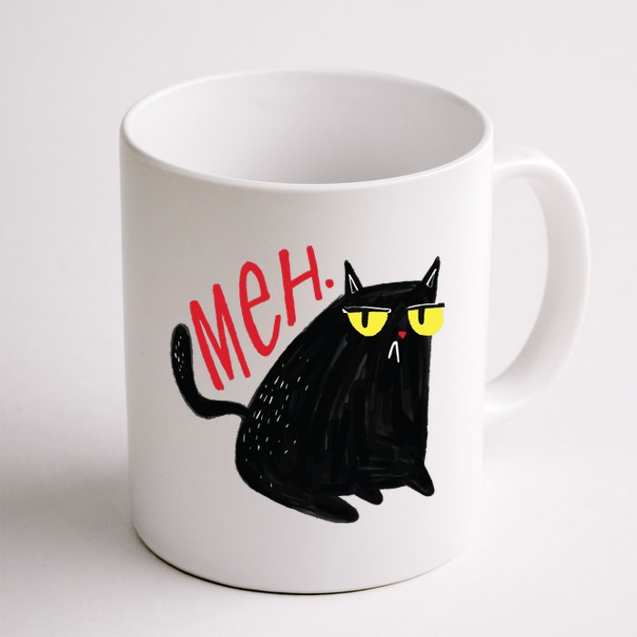 Meh Cat Coffee Mug