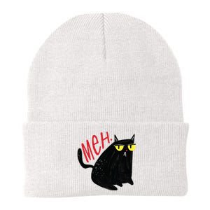 Meh Cat Knit Cap Winter Beanie