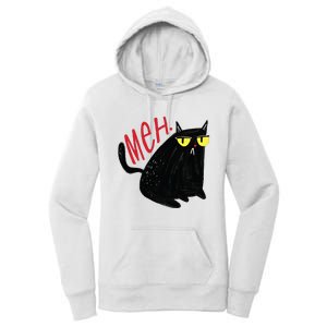 Meh Cat Women's Pullover Hoodie