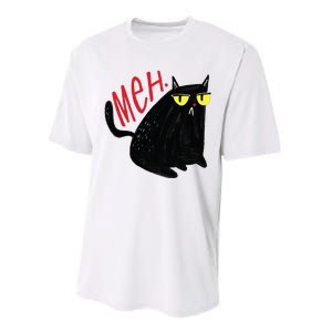 Meh Cat Performance Sprint T-Shirt