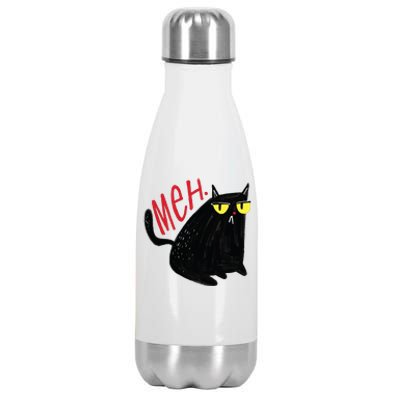 Meh Cat Stainless Steel Insulated Water Bottle