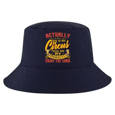 My Circus My Monkeys Funny Gift For Cool Comfort Performance Bucket Hat