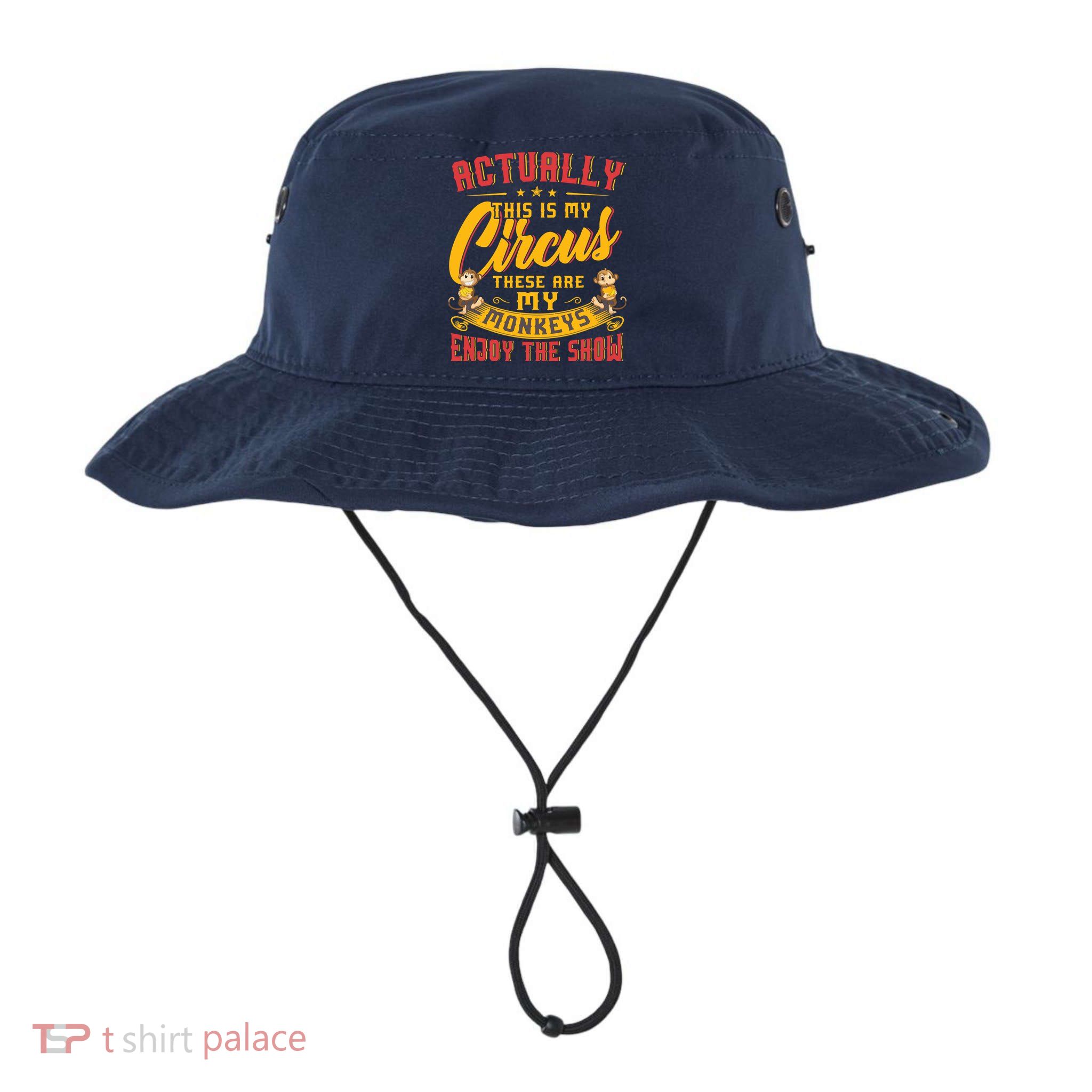 My Circus My Monkeys Funny Gift For Bucket Hat