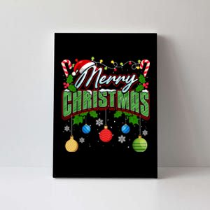 Merry Christmas Matching Family Merry Christmas Xmas Canvas