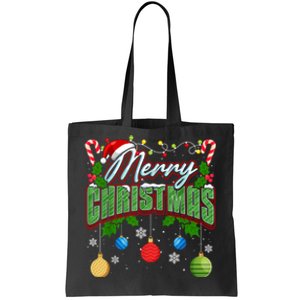 Merry Christmas Matching Family Merry Christmas Xmas Tote Bag