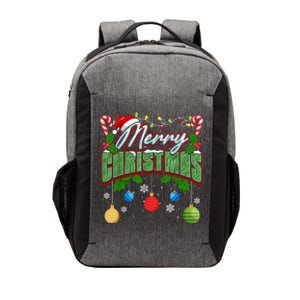 Merry Christmas Matching Family Merry Christmas Xmas Vector Backpack