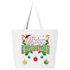 Merry Christmas Matching Family Merry Christmas Xmas 25L Jumbo Tote