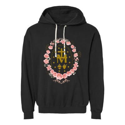 Marian Catholic Garment-Dyed Fleece Hoodie