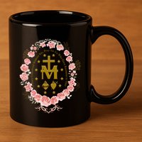 Marian Catholic 11oz C Handle Ceramic Mug