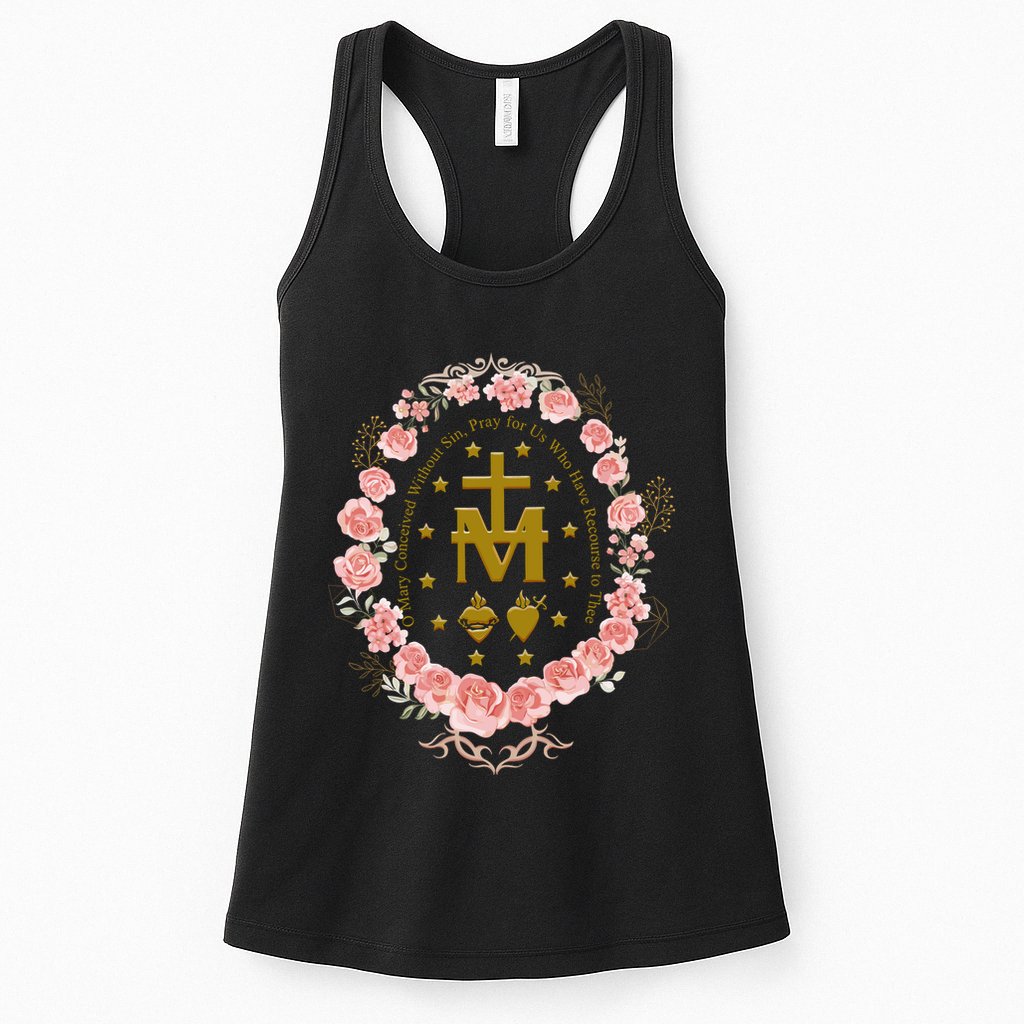Marian Catholic Womens Tank Top