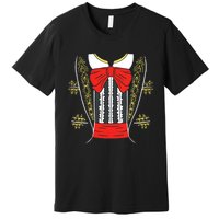 Mariachi Charro Mexican Costume For Cinco De Mayo Halloween Premium T-Shirt